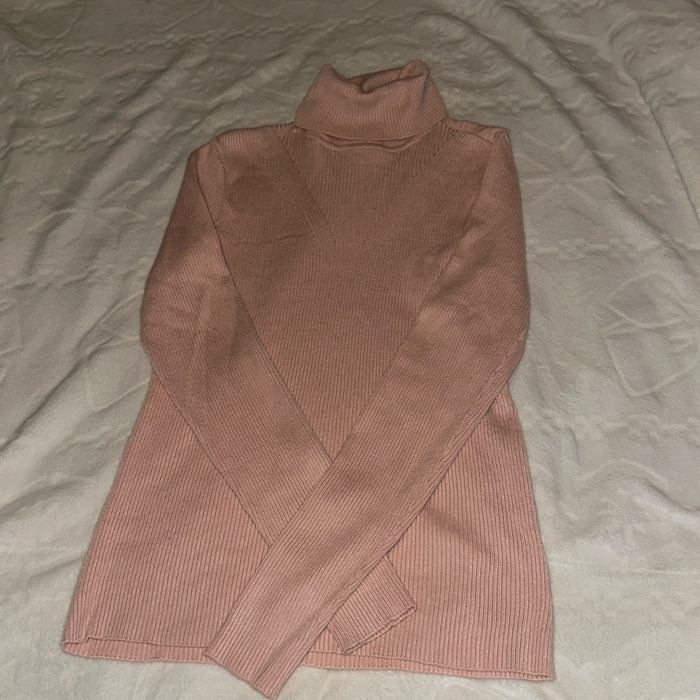 Pink Turtle Neck